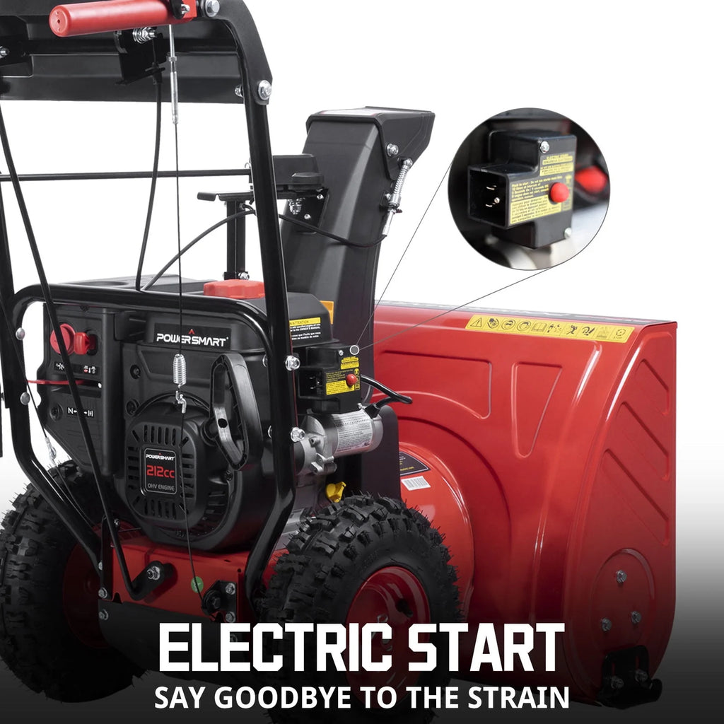 24 in. Two-Stage 212CC Self-Propelled Gas Snow Blower I64205