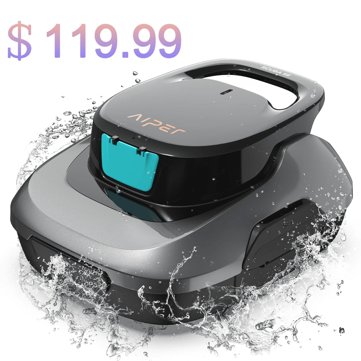 Cordless Robotic Pool Cleaner F961