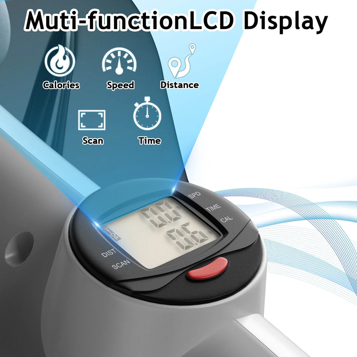 Portable Mini Magnetic Elliptical Stepper Machine I794