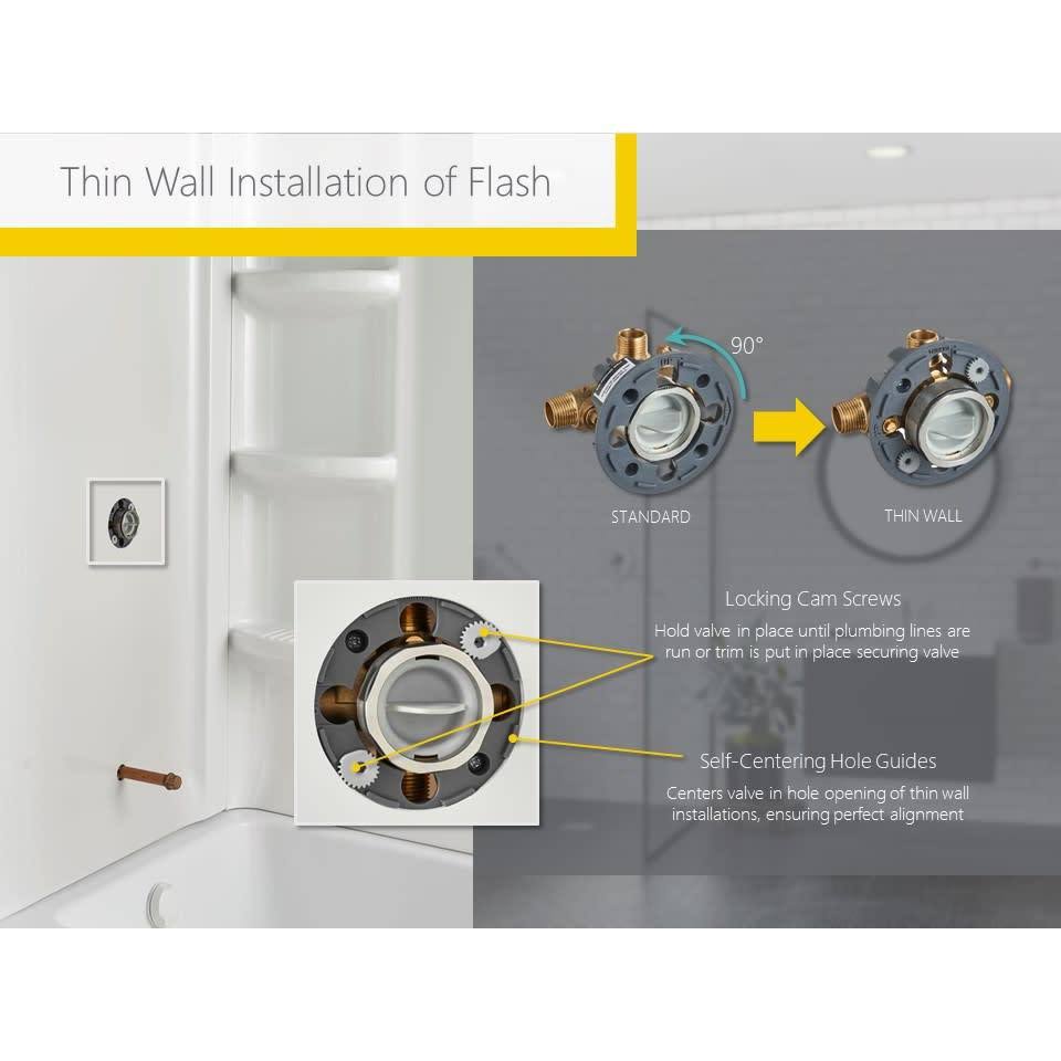Tub and Shower Trim Package Polished Chrome I681