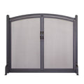 Arched Fireplace Screen with Doors O634711