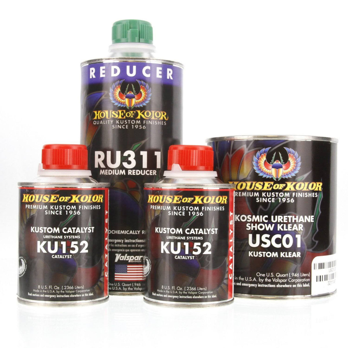 Urethane Show Klear Quart Kit with Catalyst and Reducer Q550497