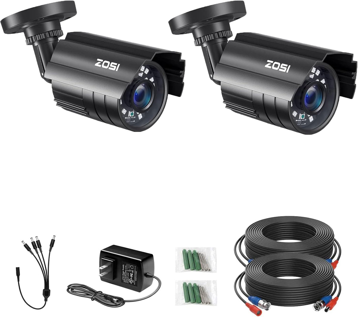 1080p 8CH Security Camera System with 4 Weatherproof Cameras P542479