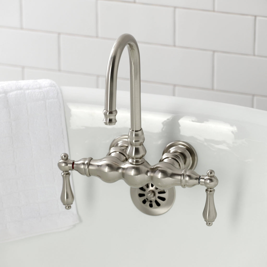 Wall Mount Clawfoot Tub Faucet Polished Chrome M18270