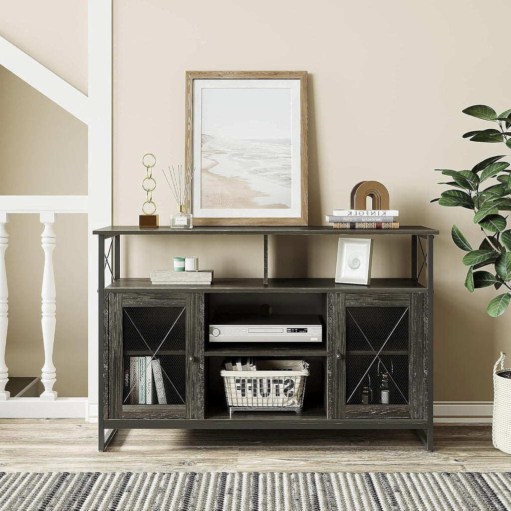 55 inch TV Stand with Storage Cabinet U7568