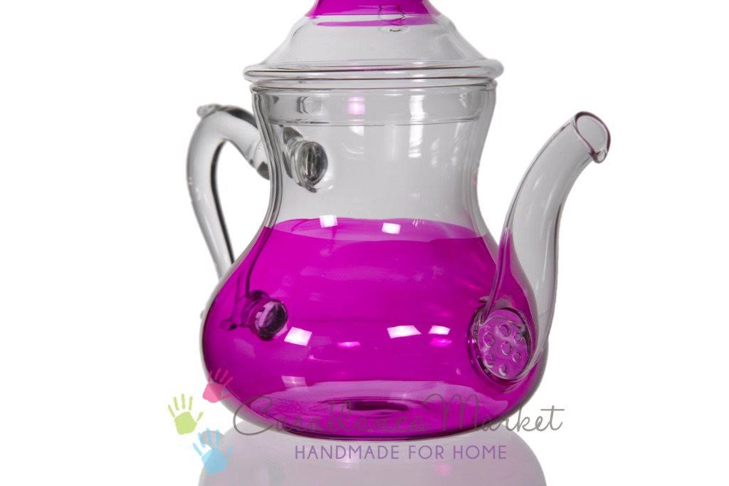 Moroccan Glass Teapot W97454