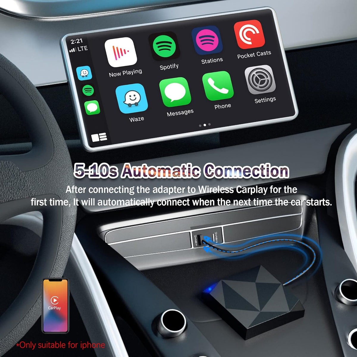 Wireless CarPlay Adapter A686627