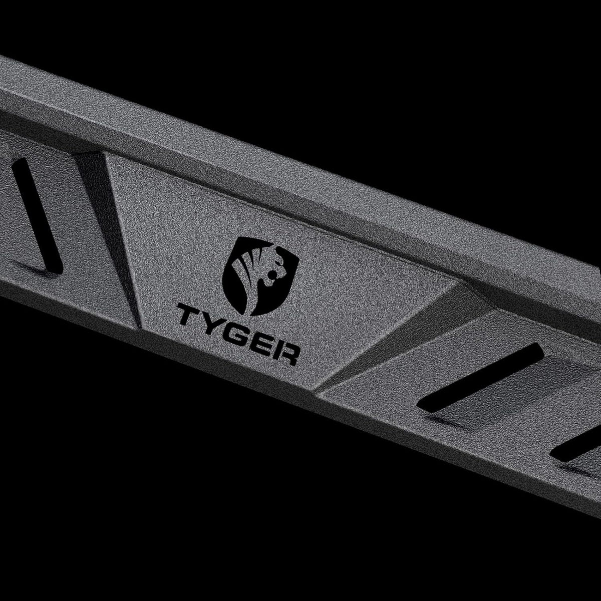 Textured Black Side Step Rails Nerf Bars Running Boards F9899