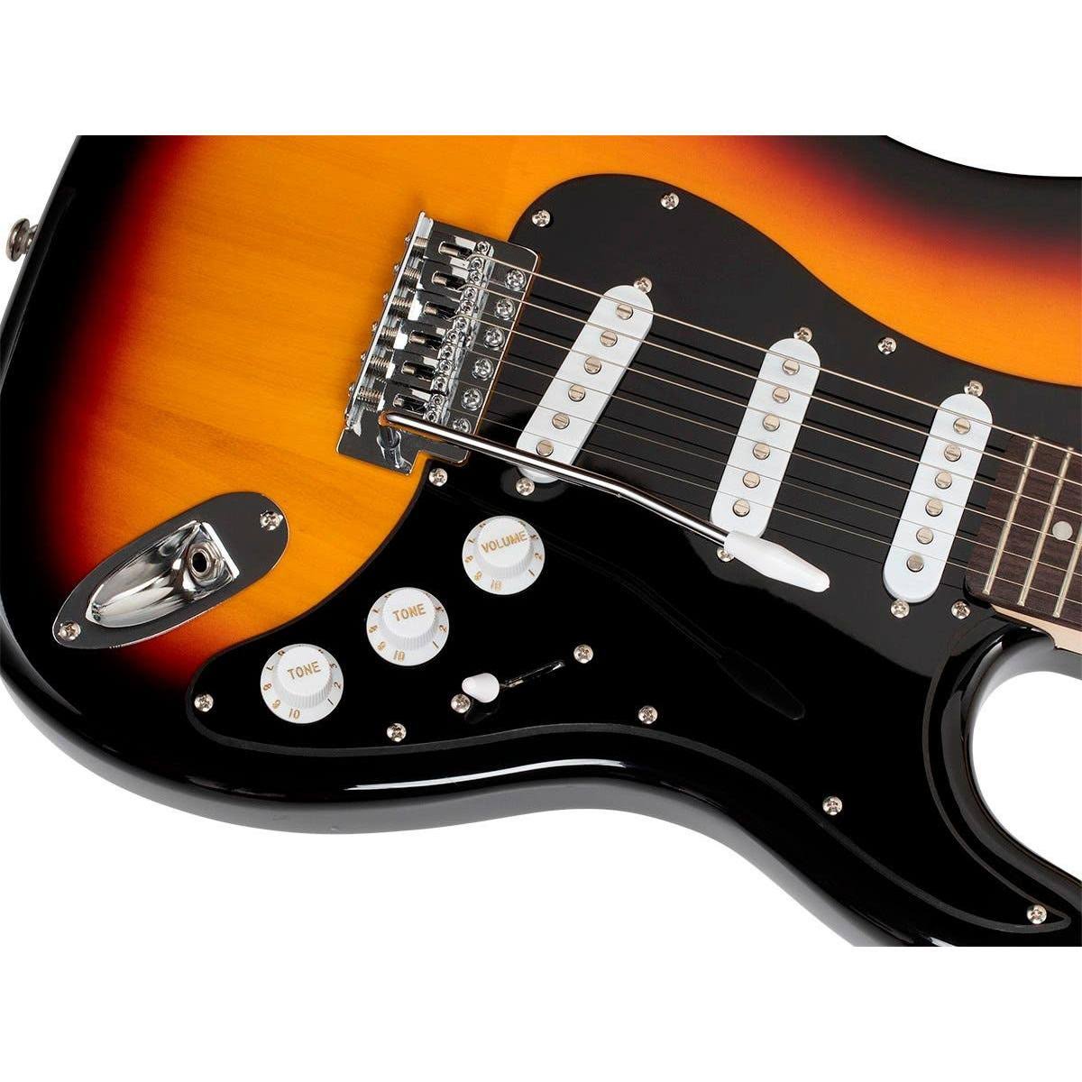 Sunburst Electric Guitar with Gig Bag Z7244