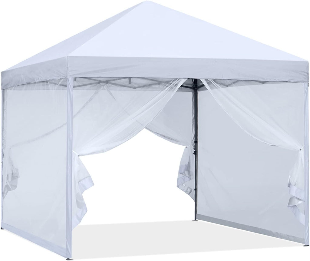 Royal Blue Pop up Canopy Tent with Netting Wall D3907