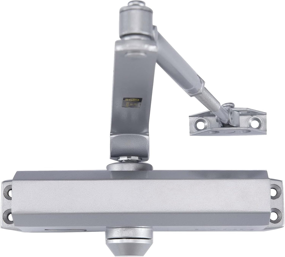 Medium Duty Commercial Door Closer Matte Black Cast Aluminum Fire Rated Size 3 Q58358