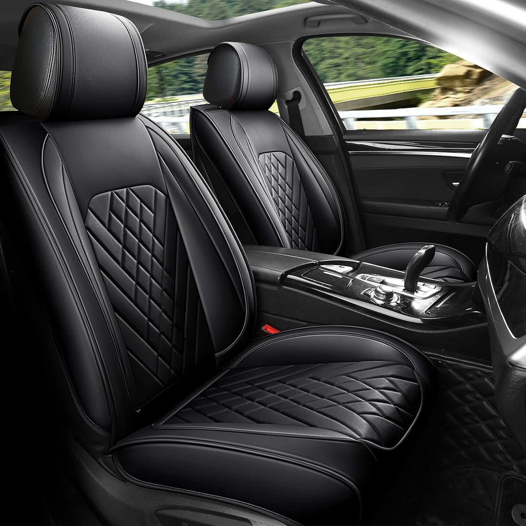 Leather Waterproof Car Seat Cover Full Set A2298