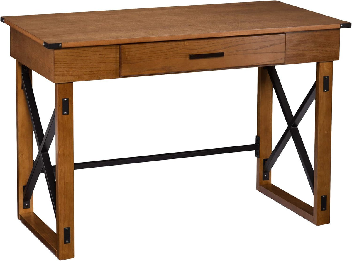 Adjustable Height Standing Desk with Hidden Storage C116122