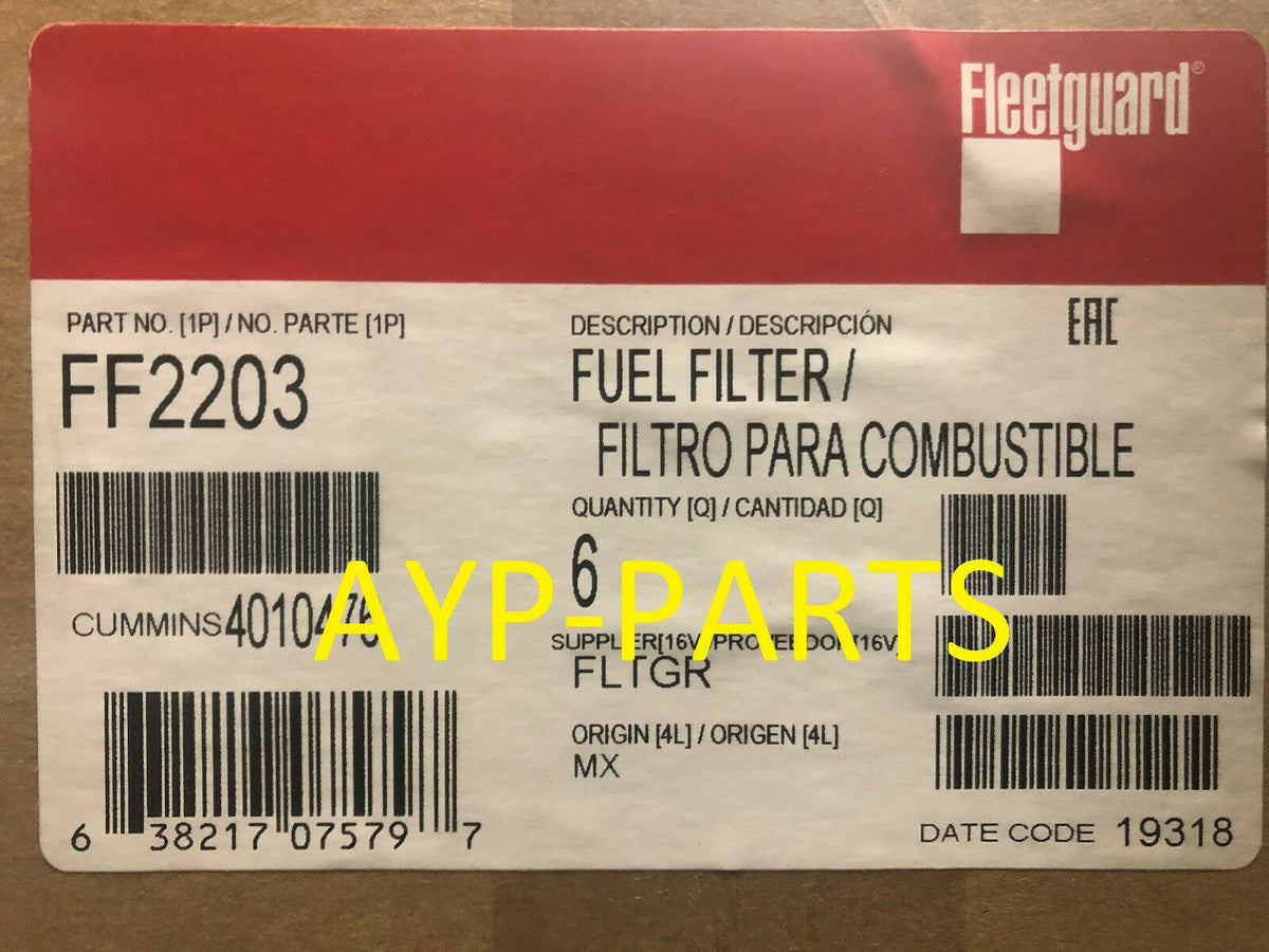 Fuel Filter P875