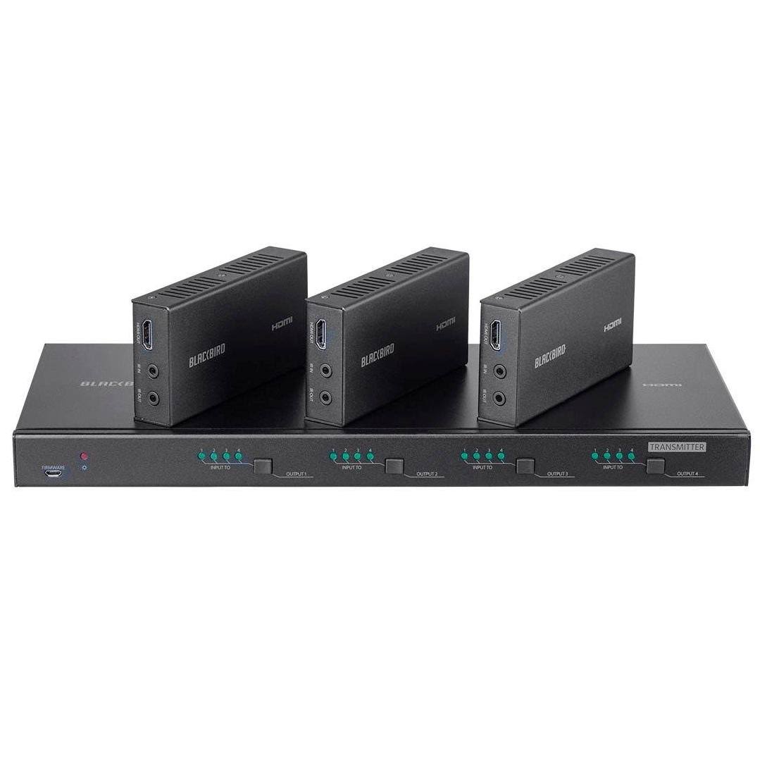 4K 4x4 HDBaseT Matrix with 3 Receivers P769483