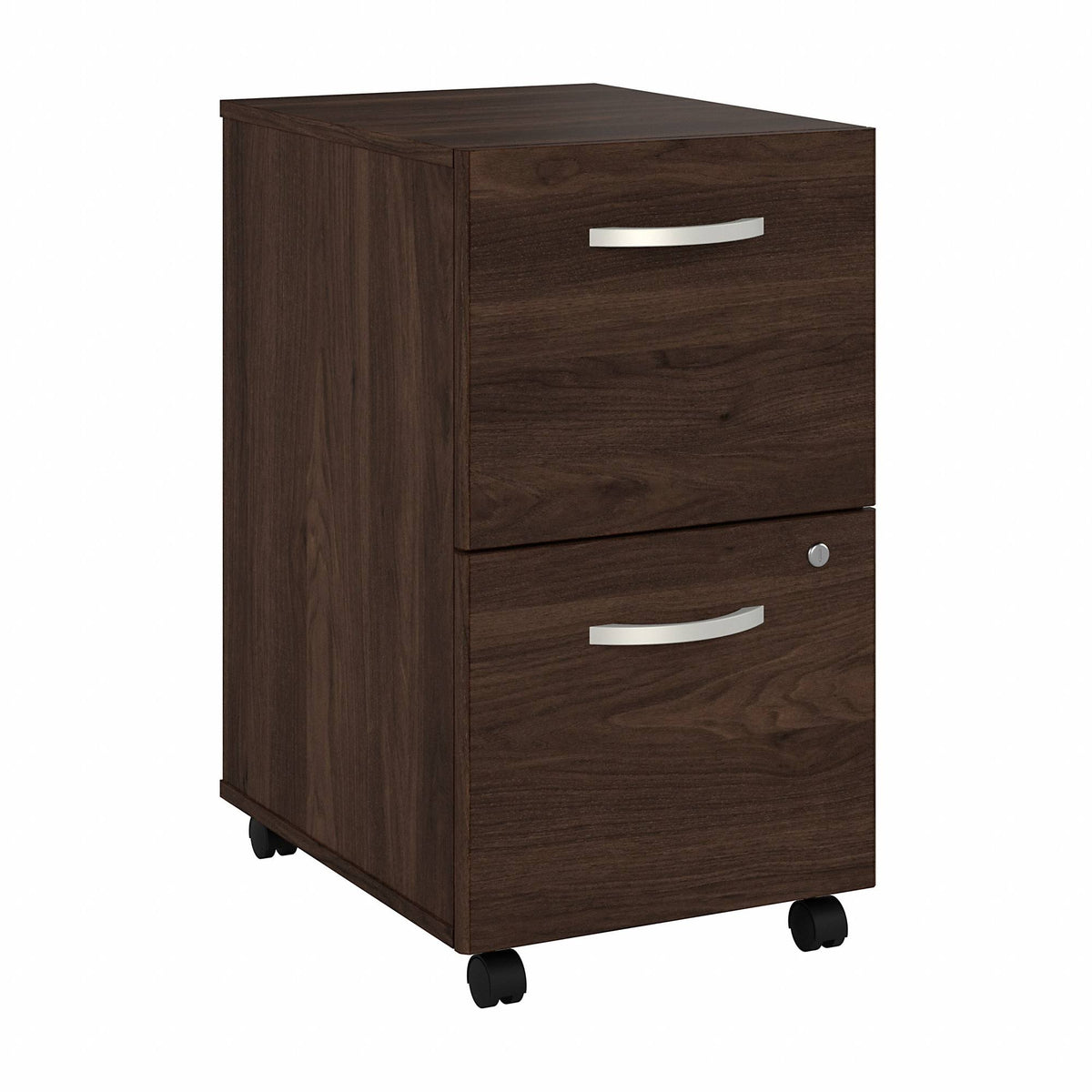 Black 2 Drawer Mobile File Cabinet K522