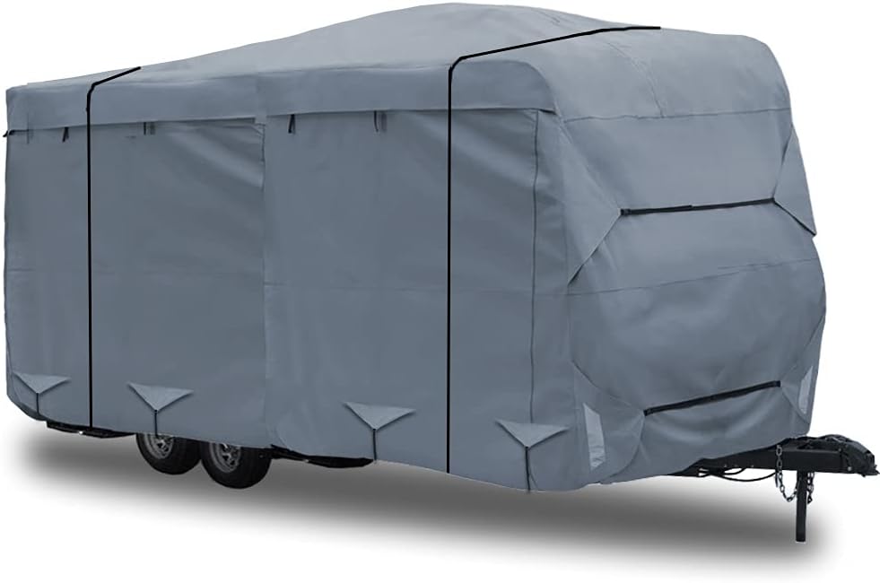 4 Layers Heavy Duty Travel Trailer Camper RV Cover S564