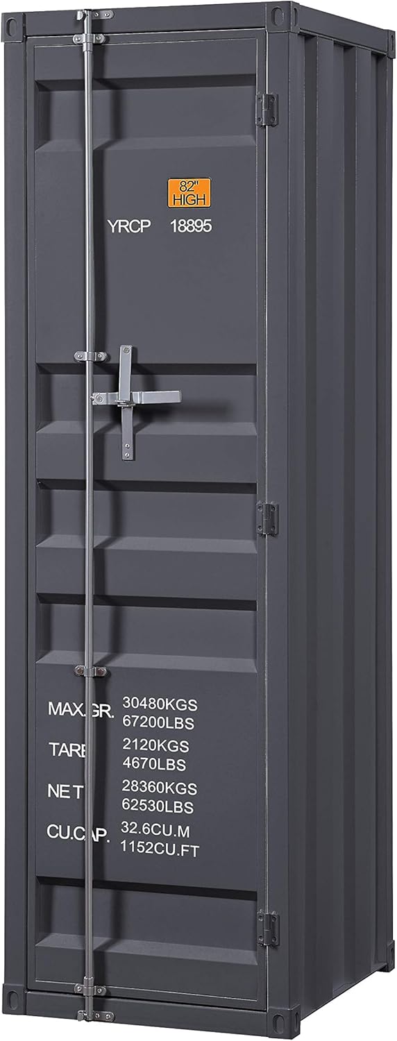 White Single Door Wardrobe M579196