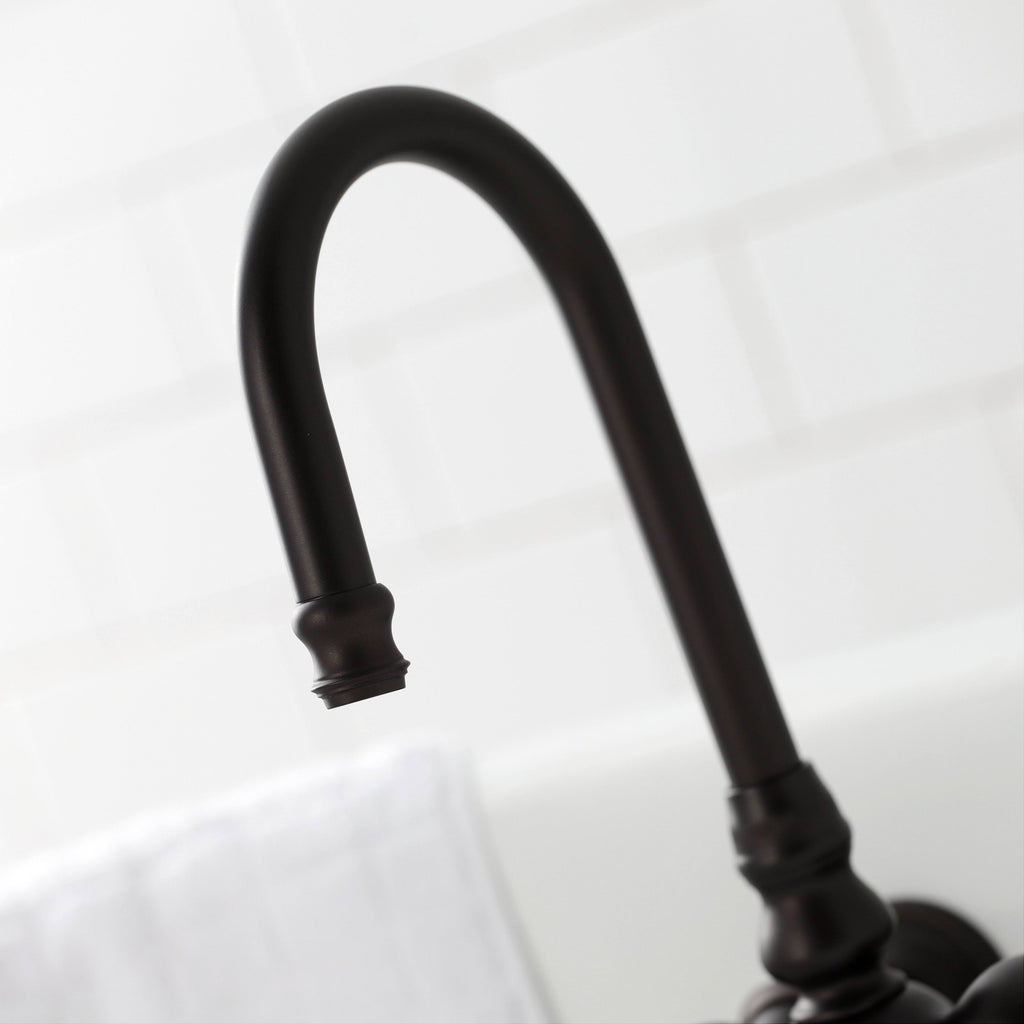 Wall Mount Clawfoot Tub Faucet Polished Chrome M18270