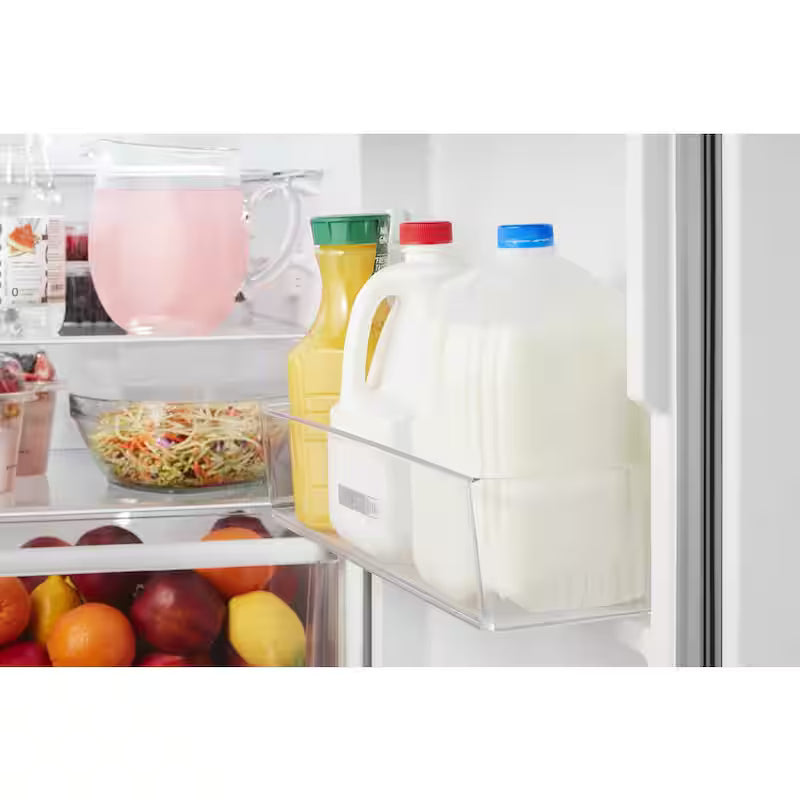 White Top Freezer Refrigerator A6295