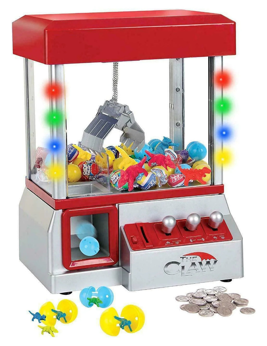 Claw Machine Arcade Game Candy Grabber Prize Dispenser Toy J86206