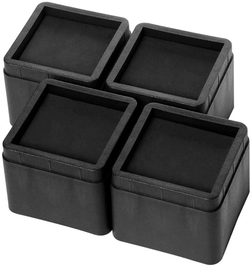 3 Inch Adjustable Heavy Duty Furniture Risers 4pcs V240673