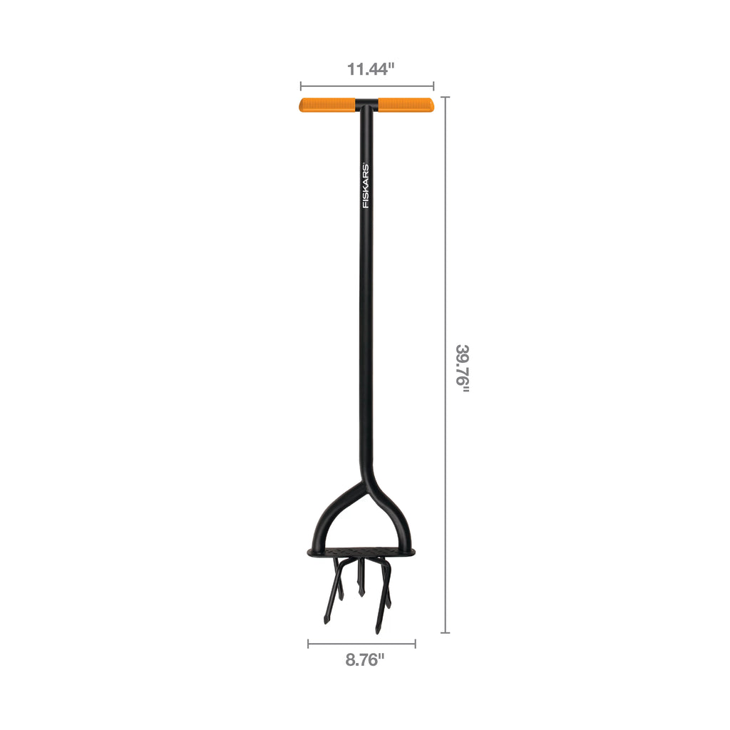 Steel Long-Handled Manual Tiller Garden Tool F511