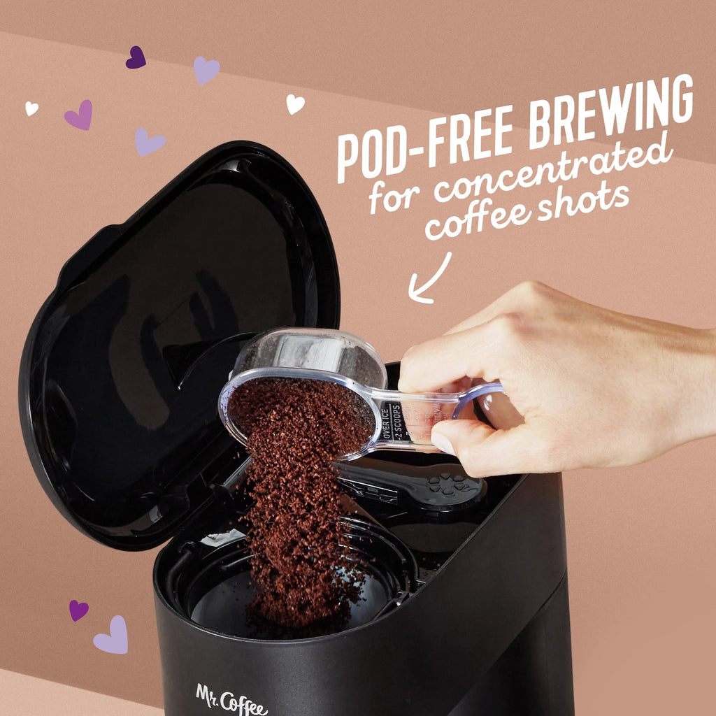 Black Single-Serve Coffee Maker D783933