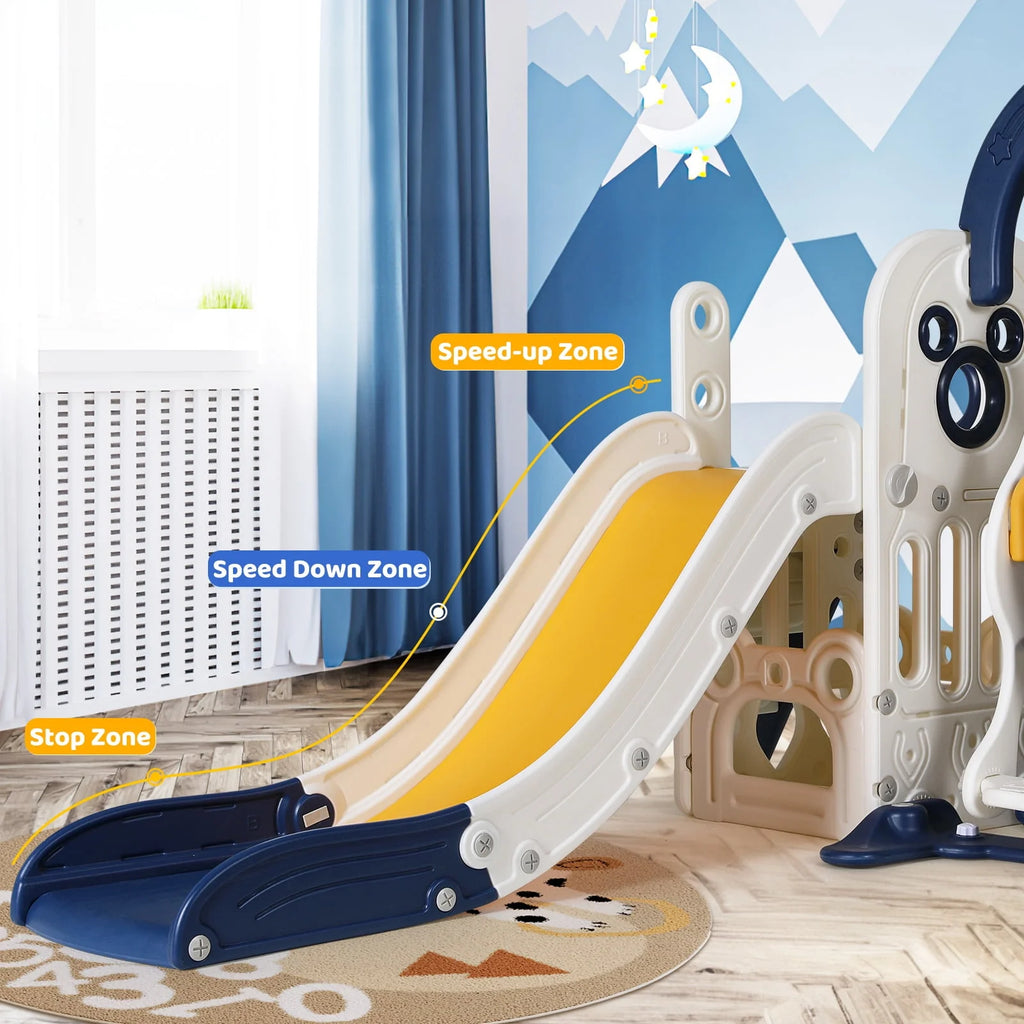 5 in 1 Toddler Swing and Slide Set Y342287