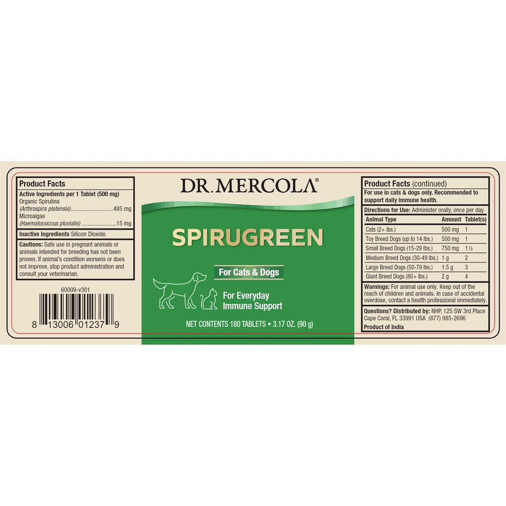 SpiruGreen for Cats & Dogs B7907