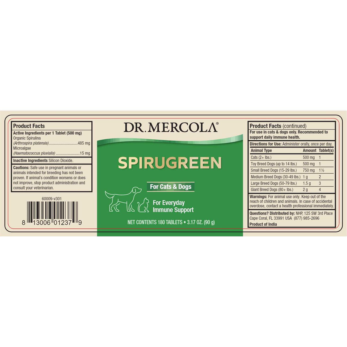 SpiruGreen for Cats & Dogs B7907