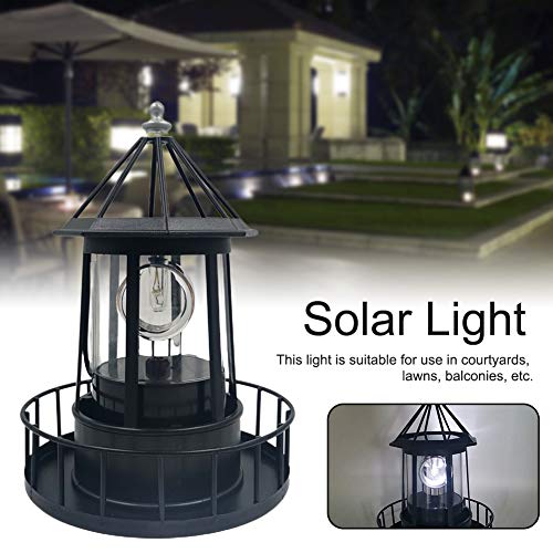 LED Solar Powered Lighthouse Waterproof Light O4002