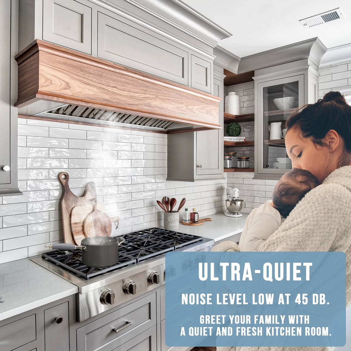 30 Inch Stainless Steel Ducted Range Hood Insert I453