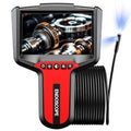 5" Waterproof Dual-Lens Borescope Endoscope Camera with Light N793505