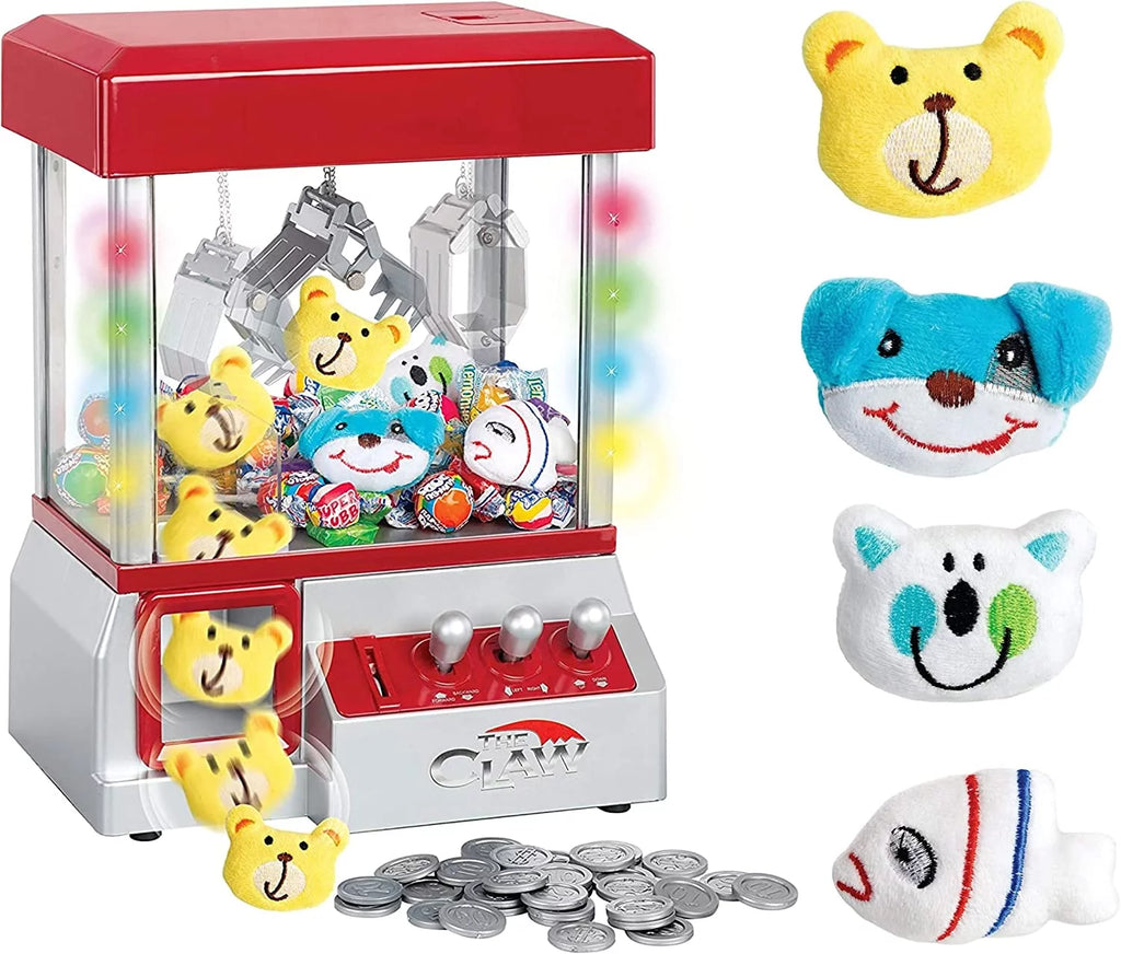 Claw Machine Arcade Game Candy Grabber Prize Dispenser Toy J86206