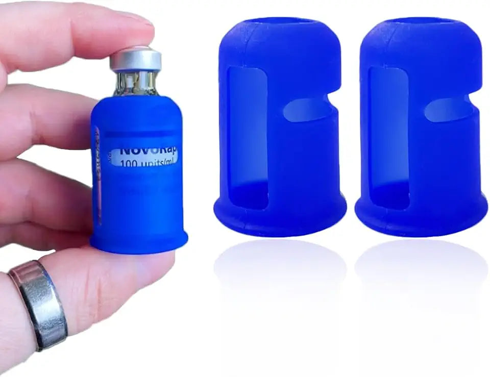 10ML Silicone Vial Bottle Protector Case, 2 PCS G82609