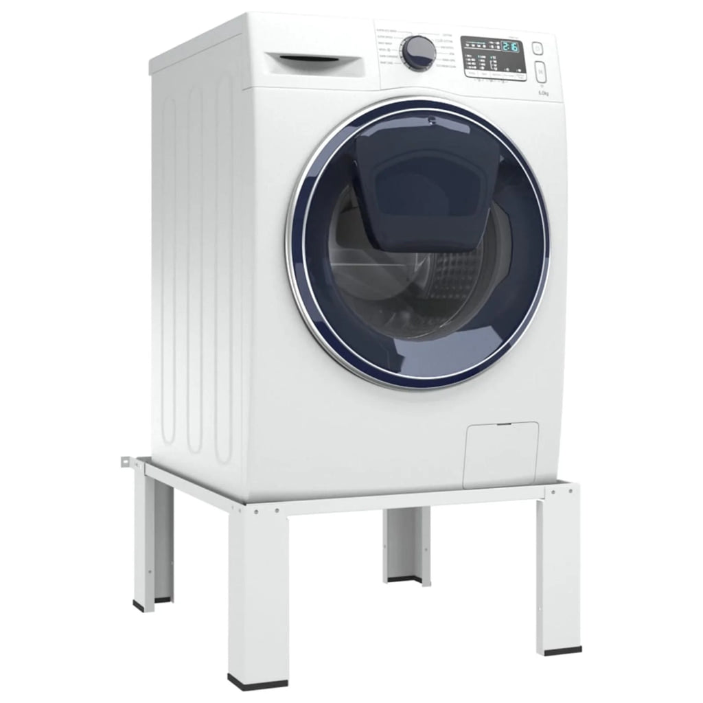 White Laundry Pedestal Stand Q428229