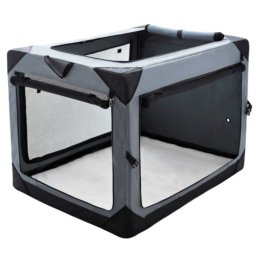 Collapsible 4-Door Soft Dog Crate O121239