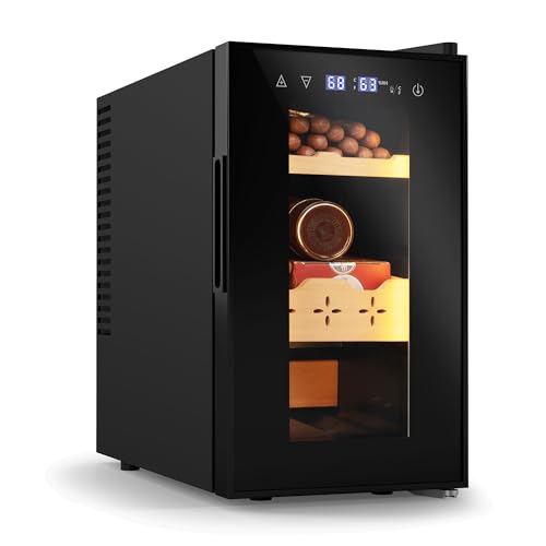25L Electric Cigar Humidor with Temperature and Humidity Control G394