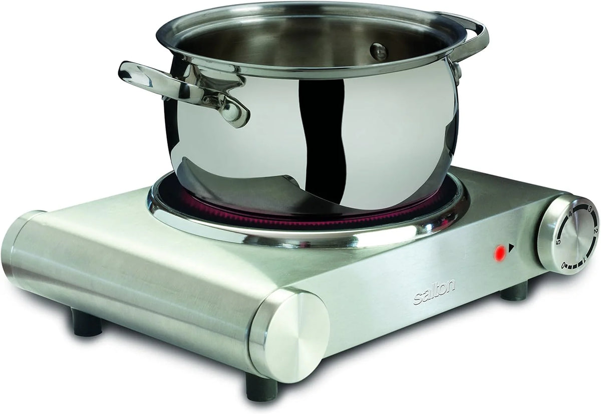 Single Burner Infrared Cooking Range Stainless Steel X7116