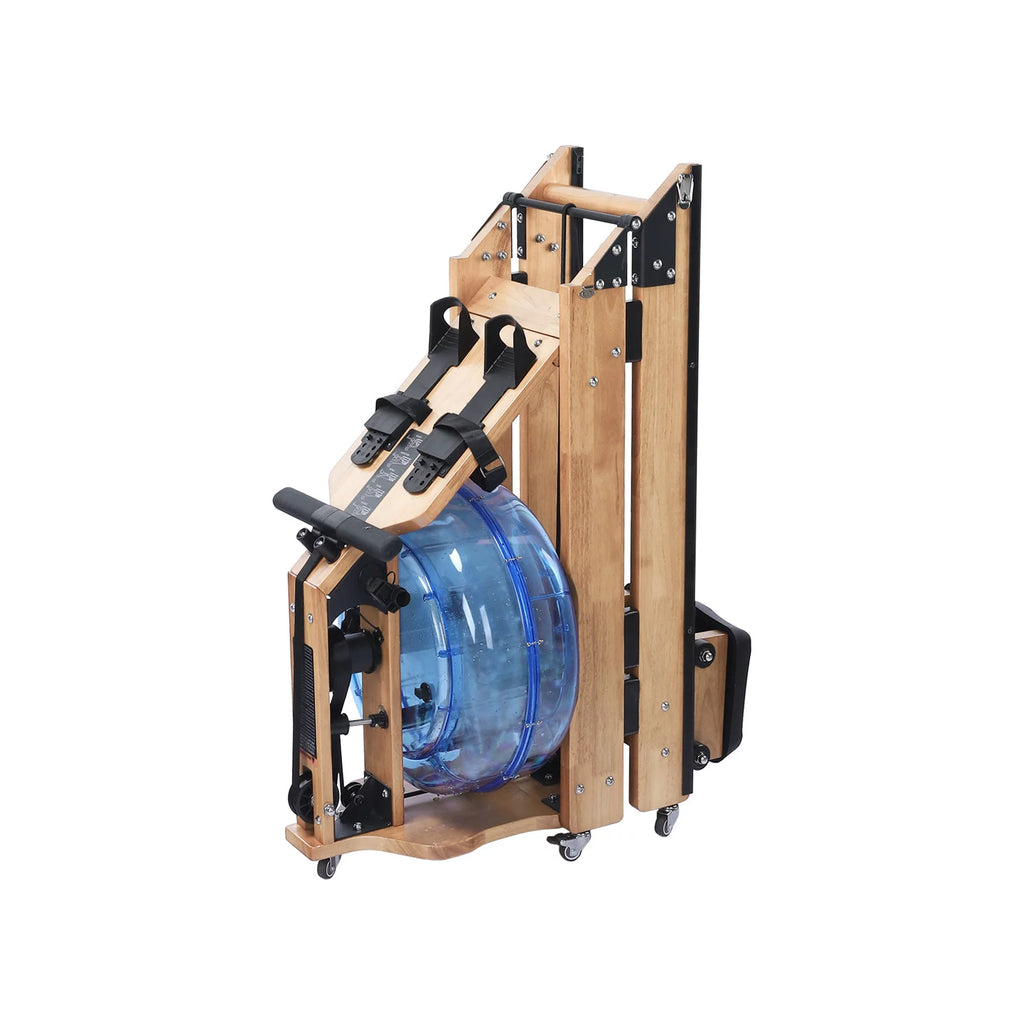 Water Rowing Machine with LED Display Foldable B4437