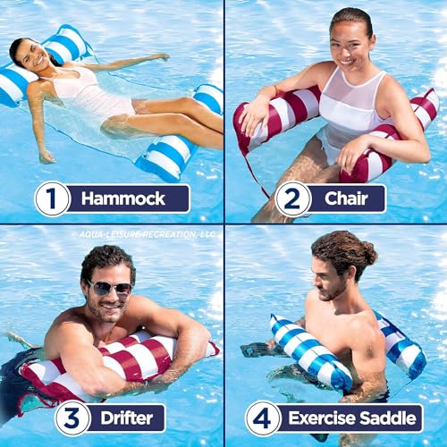 Inflatable Pool Float & Water Hammock, 2-Pack A8262
