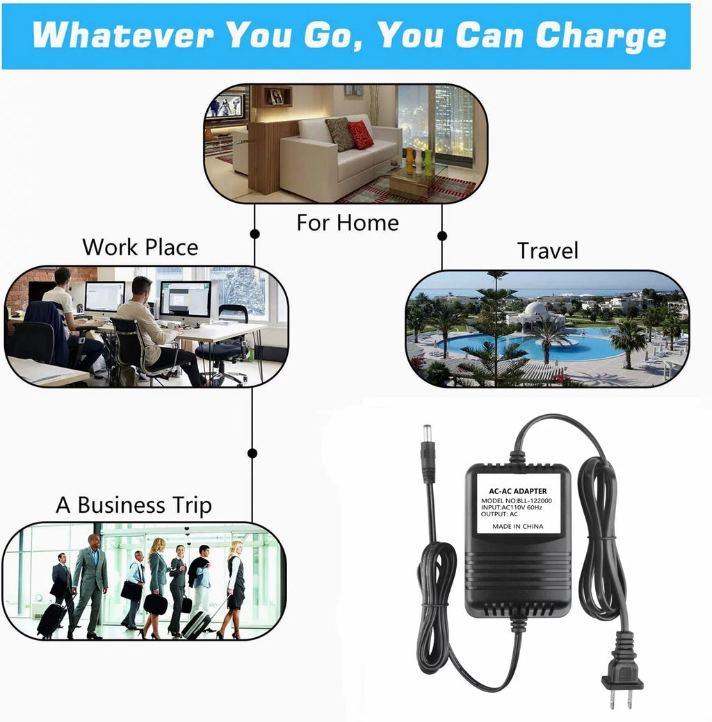 Compatible AC to AC Adapter Replacement Power PSU U805062