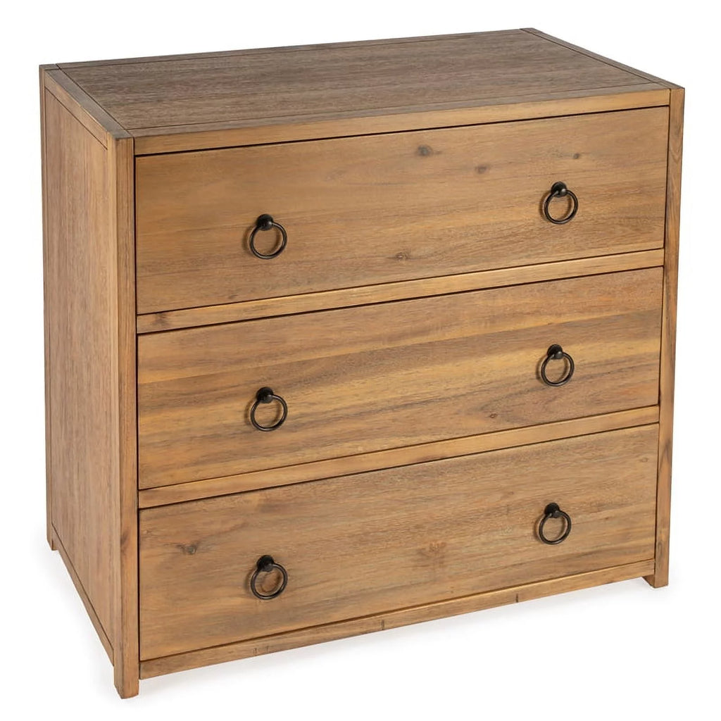 Natural Wood 3 Drawer Chest P45223