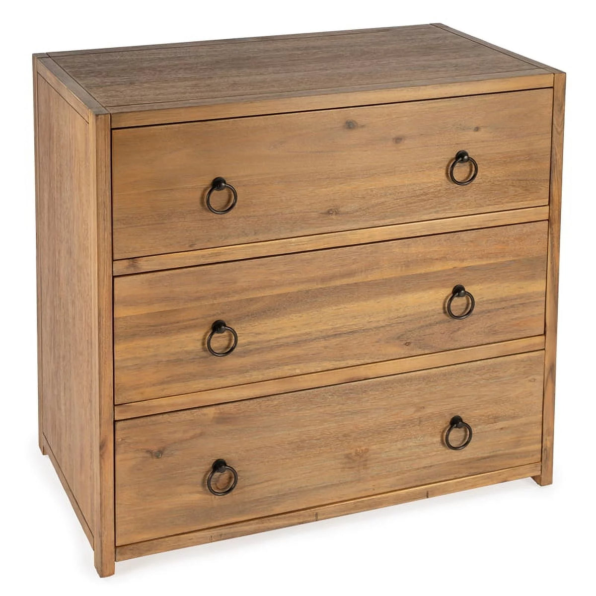 Natural Wood 3 Drawer Chest P45223
