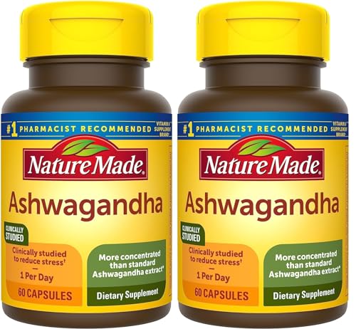 Ashwagandha Capsules 125mg 60 Capsules Pack of 2 K887153
