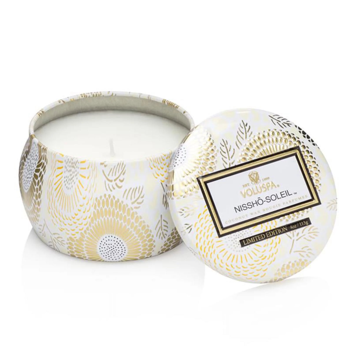 4 oz Decorative Mini Tin Candle C46715