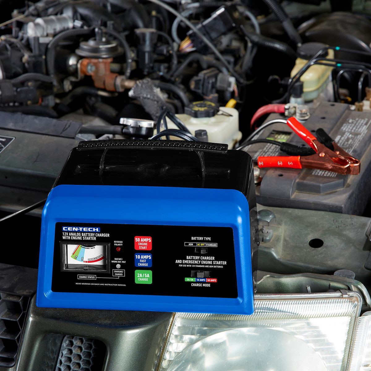 12V Analog Charger with Engine Start G2944