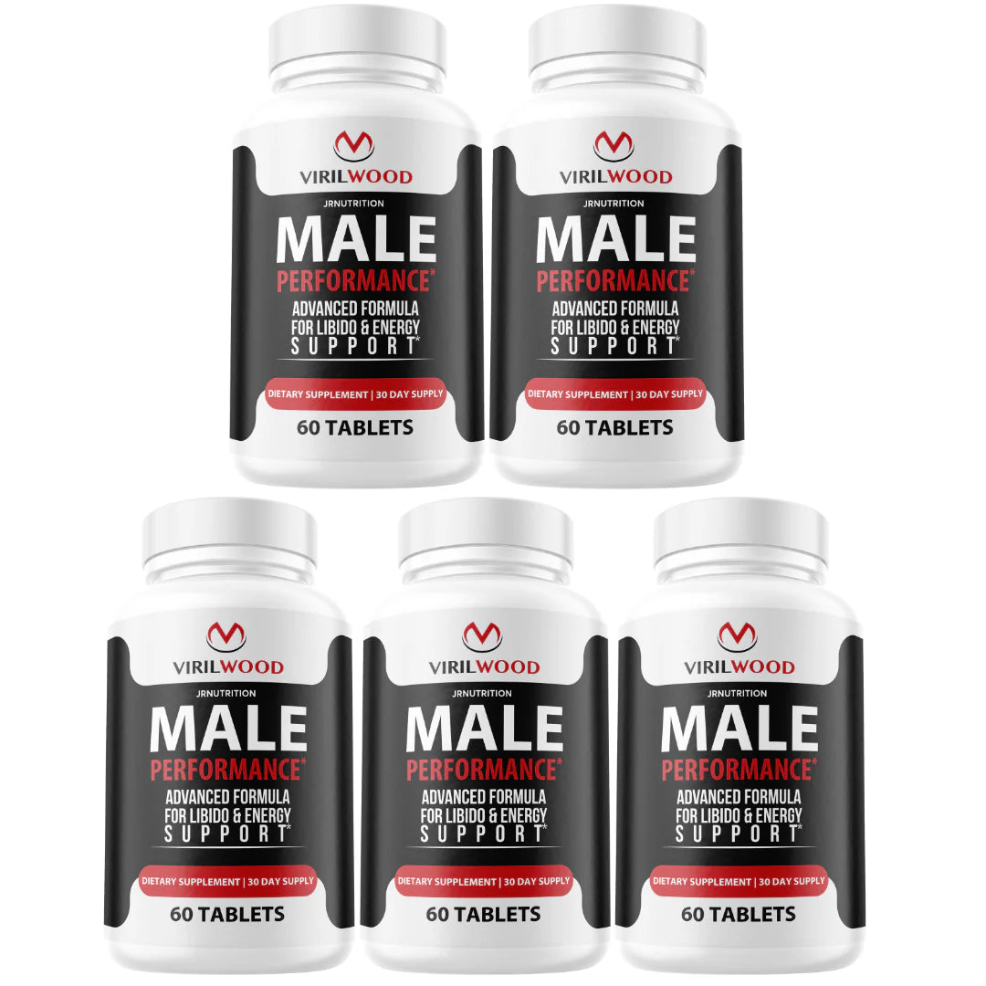 Performance & Drive Pills for Men - 5 Bottles P2489