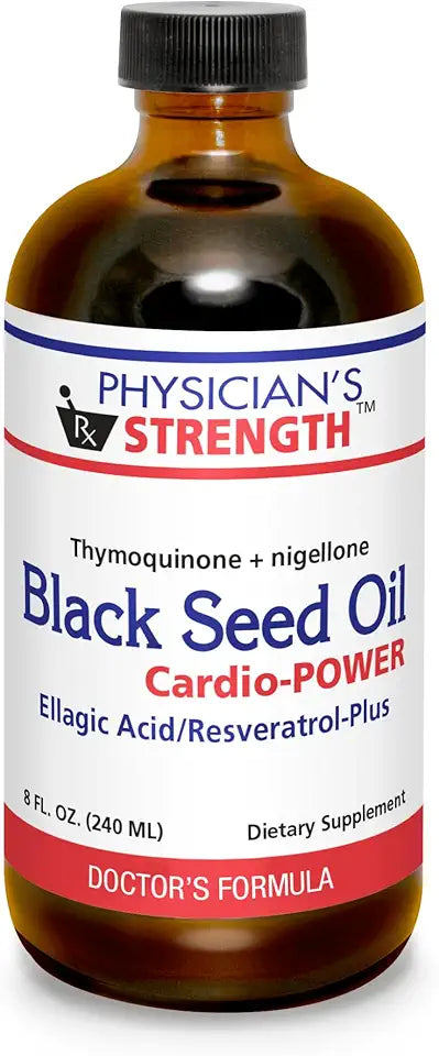 Black Seed Cardio-Power 8 fl oz Non-GMO 48 Servings U68960